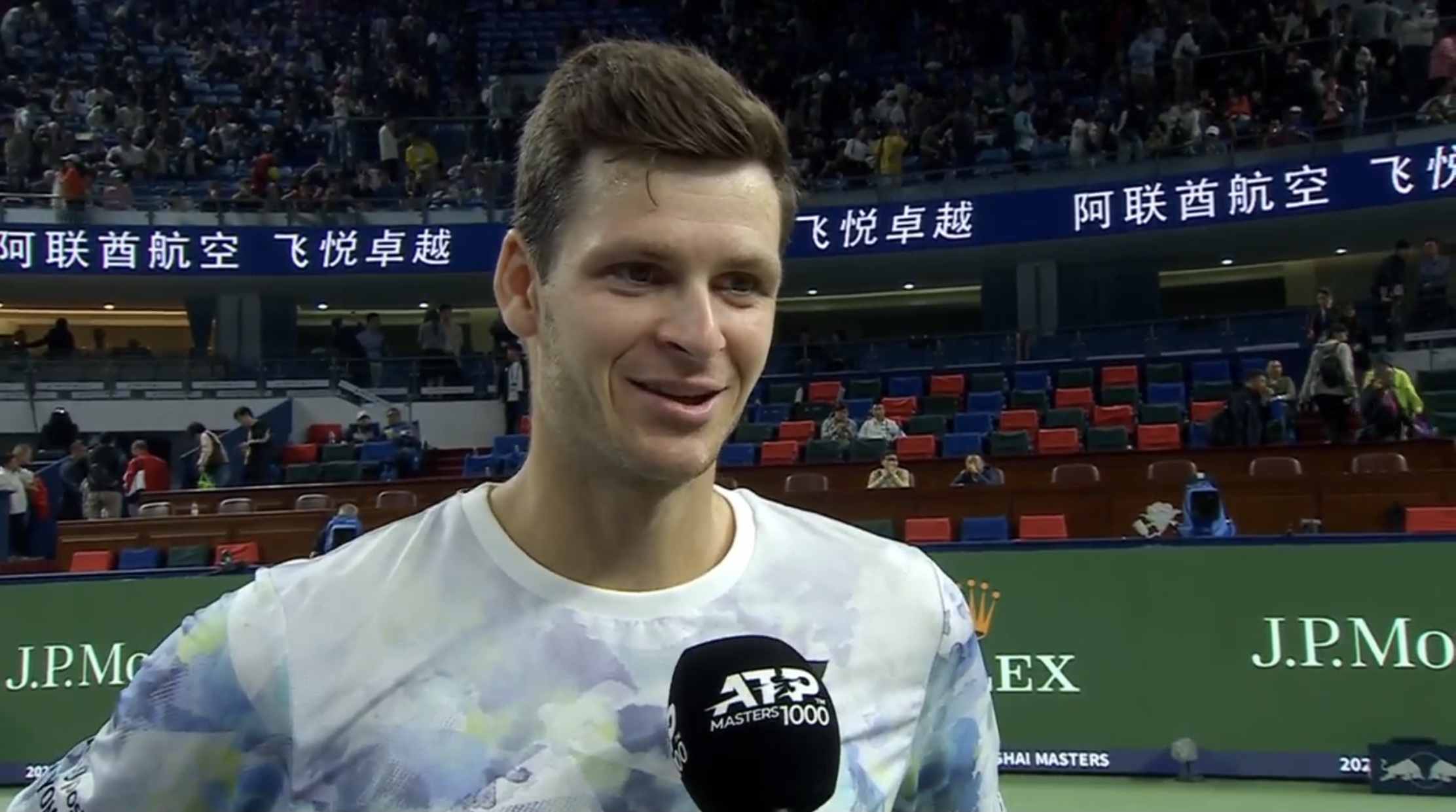 Hurkacz Aces His Semifinal Test Against Korda At Shanghai Masters