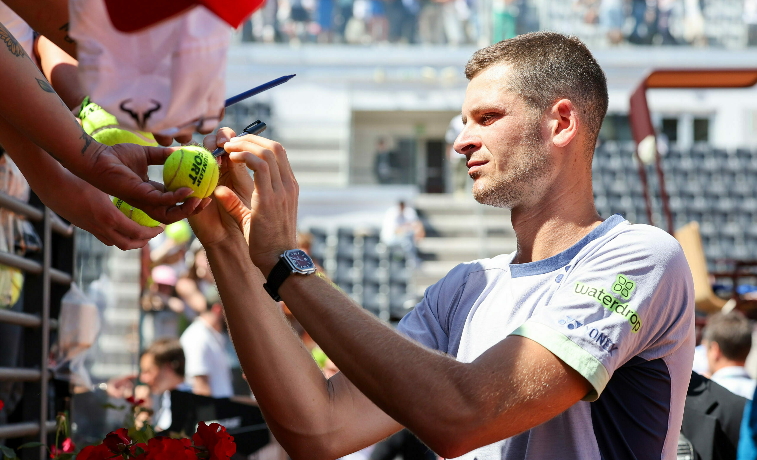 Hurkacz Humbles 10 Time Rome Champion Nadal In Their First Meeting