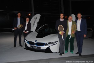 Tommy Haas unveiled the BMW i8 in Munich earlier this year