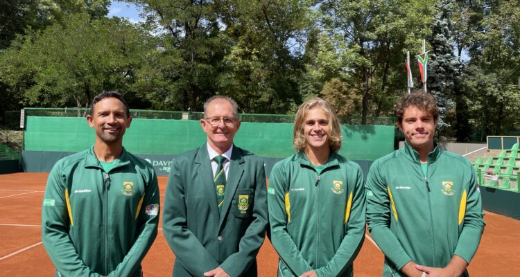 South Africa Davis Cup Lleyton Cronje