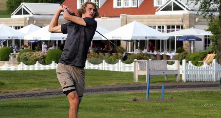 Alexander Zverev, Halle, Golf