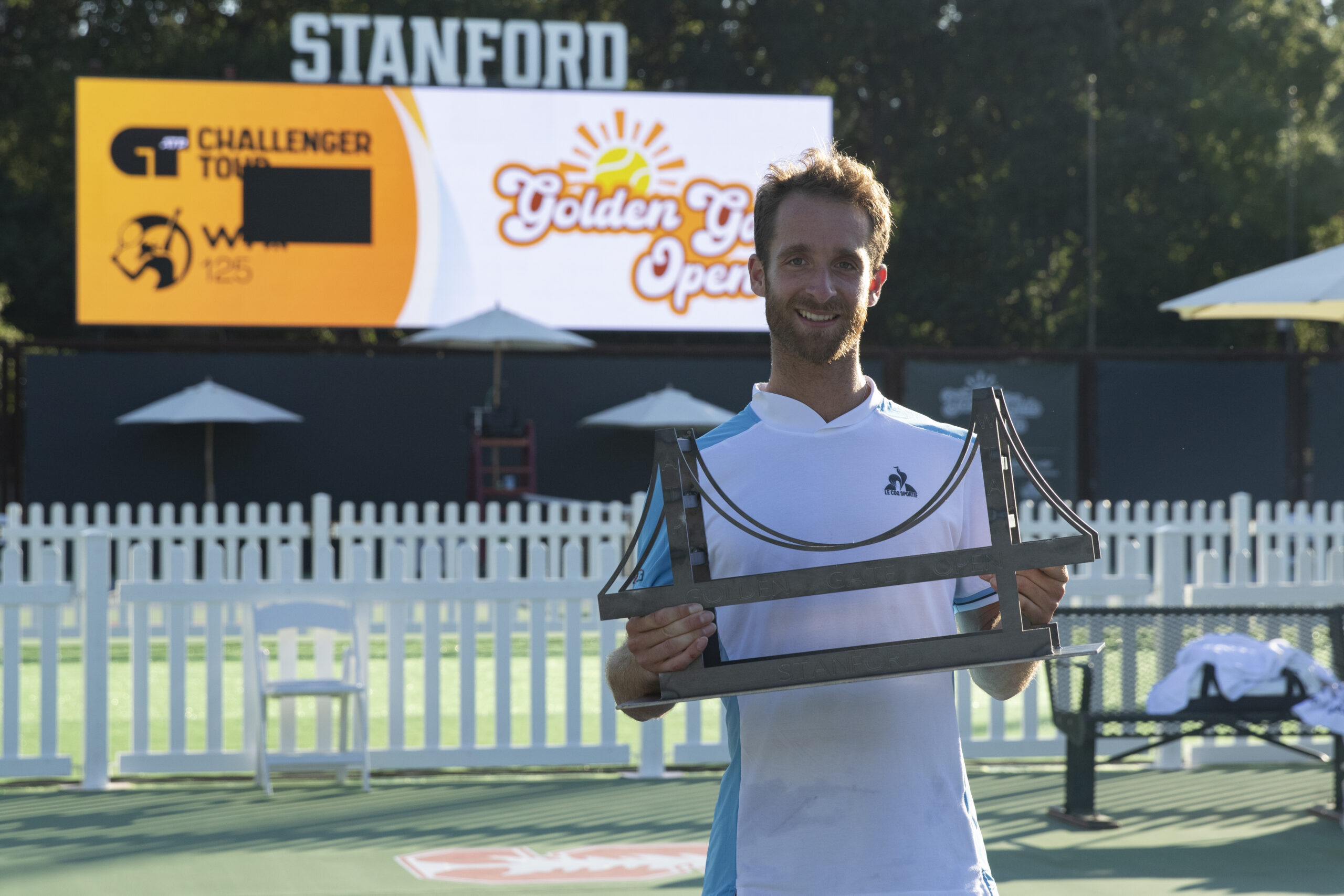 Lestienne Lifts Golden Gate Open Trophy Tennis TourTalk