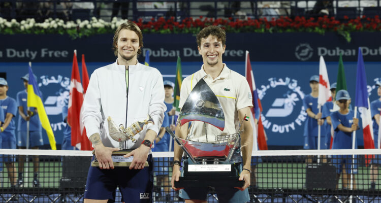 Ugo Humbert, Alexander Bublik, Dubai Duty Free Tennis Championships