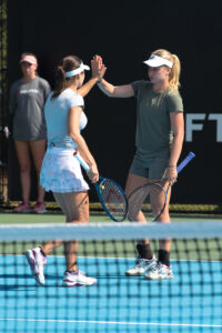 Monica Niculescu and Irina Khromacheva