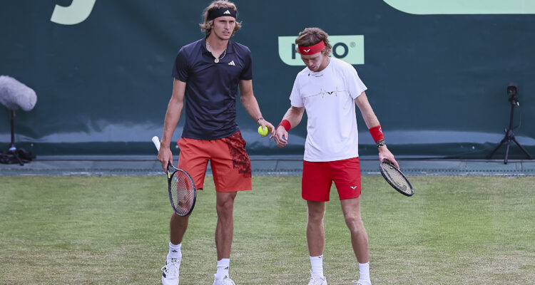 Alexander Zverev, Andrey Rublev, Halle