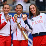 Donna Vekic, Zheng Qinwen, Iga Swiatek, 2024 Paris Olympics