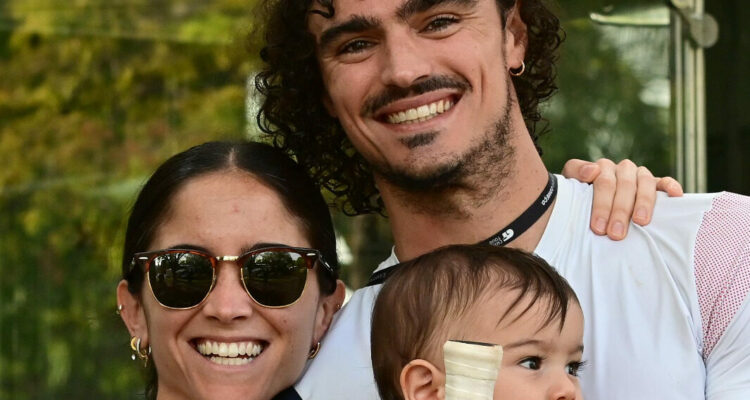 Andrea Collarini and his family, Campinas