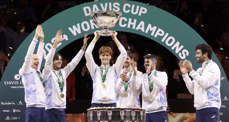 Italy 2024 Davis Cup champions