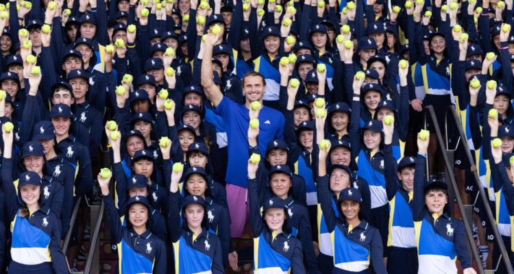 Alexander Zverev, Melbourne Park, Ballkids