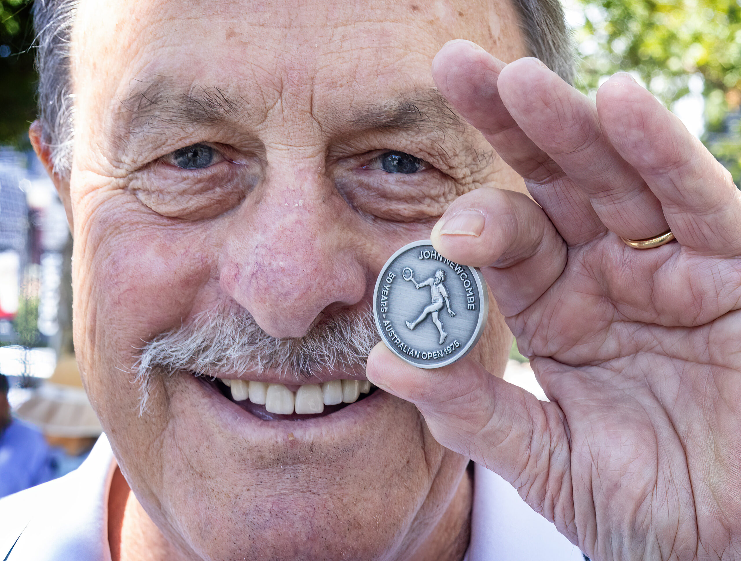 John Honoured On The AO 2025 Coin Tennis TourTalk