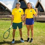 Alex de Minaur and Olivia Gadecki