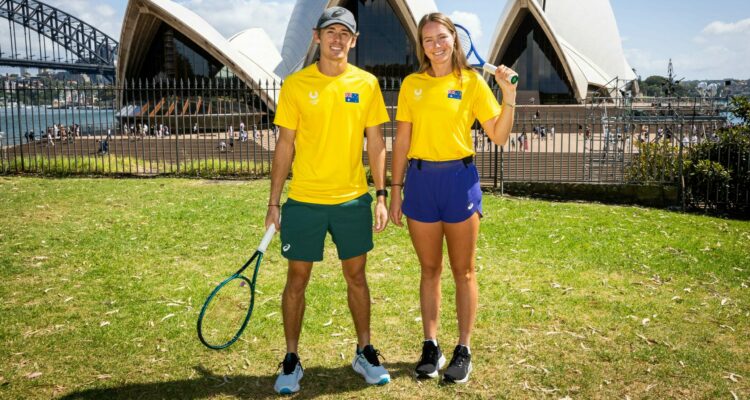 Alex de Minaur and Olivia Gadecki