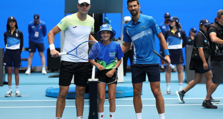 Novak Djokovic, Jaime Faria, Australian Open