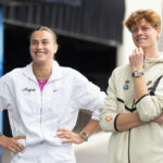 Aryna Sabalenka, with Jannik Sinner