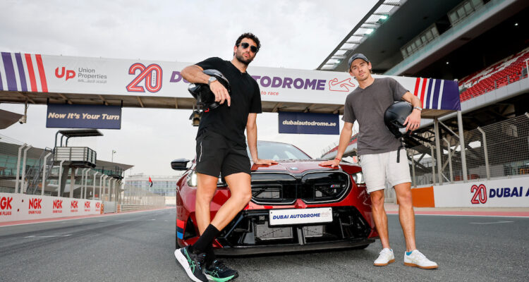 Matteo Berrettini, Alex De Minaur, Dubai Autodrome