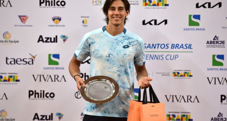 Alvaro Guillen Meza, Santos Brasil Tennis Cup
