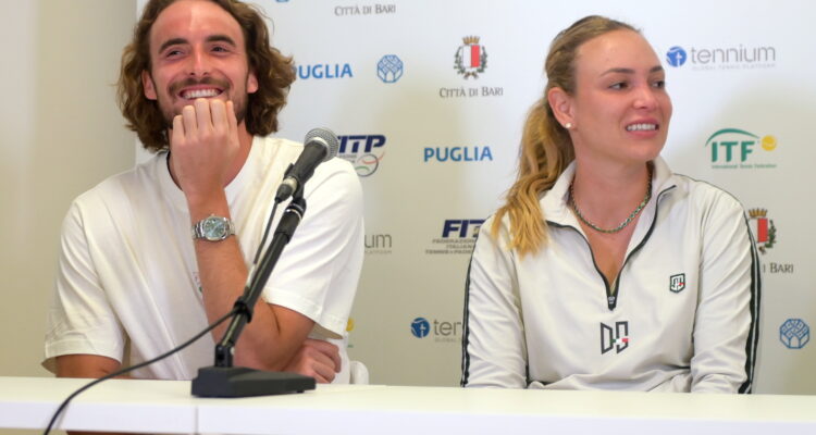 Stafanos Tsitsipas, Donna Vekic, Hopman Cup