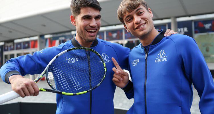 Carlos Alcaraz, Flavio Cobolli, Laver Cup