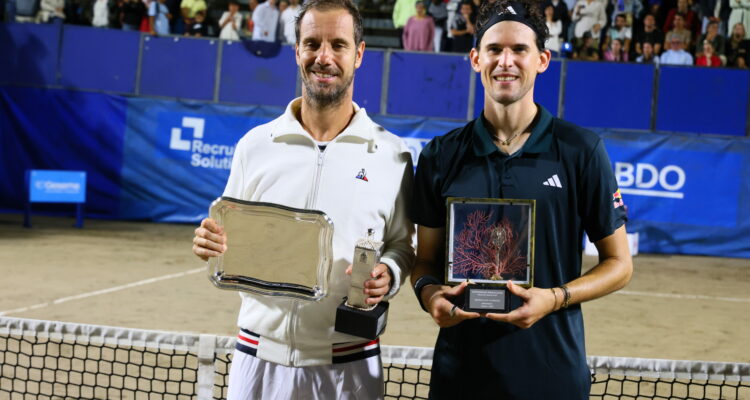 Richard Gasquet, Dominic Thiem, BDO Torneo Tenis Playa Luanco