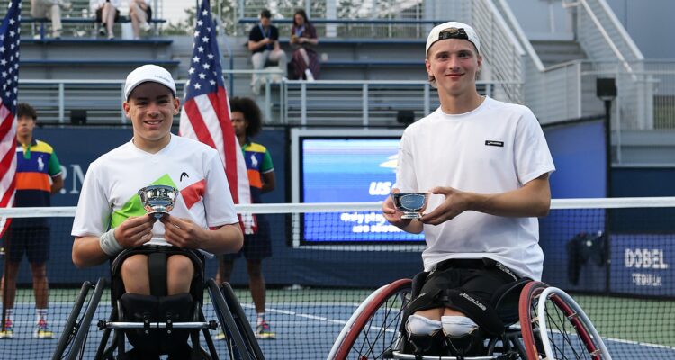 Ruben Harris and Maximilian Taucher US Open