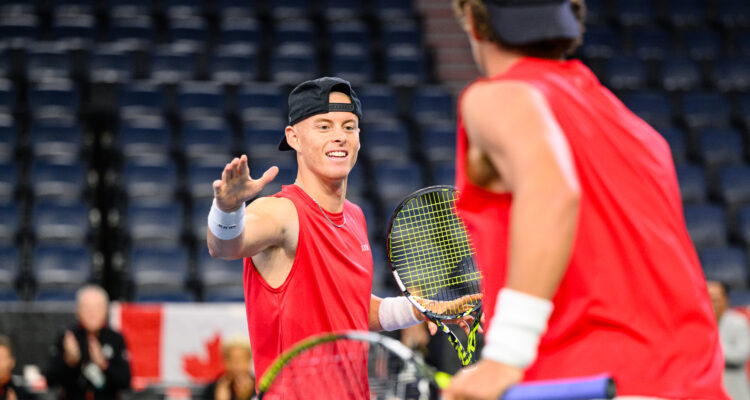 Cleeve Harper Liam Draxl, Canada Davis Cup