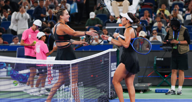 Aryna Sabalenka and Jessica Pegula