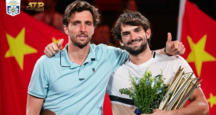 Arthur Rinderknech and Valentin Vacherot, Rolex Shanghai Masters