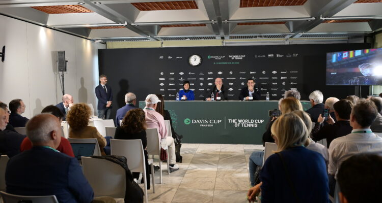 Davis Cup Finals 2025 Bologna press conference