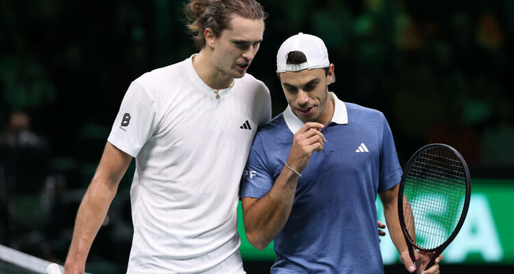 Alexander Zverev and Francisco Cerundolo