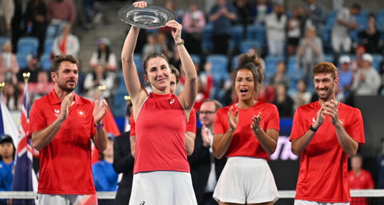 Belinda Bencic and Team Switzerland
