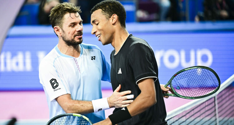 Stan Wawrinka and Felix Auger-Aliassime