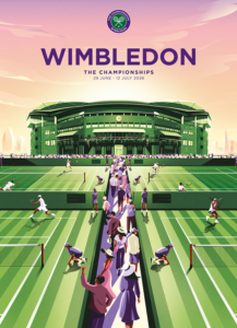 Wimbledon The Championships 2026 poster