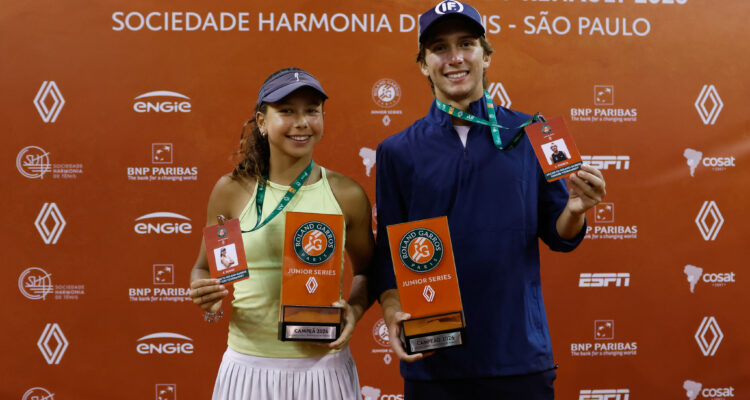 Eduarda Gomes and Leonardo Storck
