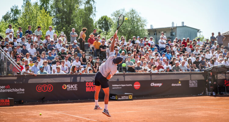 Joel Schwaerzler at the Danube Upper Austria Open
