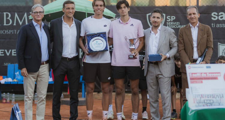 Carlo Alberto Caniato and Luka Mikrut De Wave Open Challenger Genoa