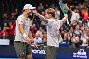 Rafael Collignon and David Goffin