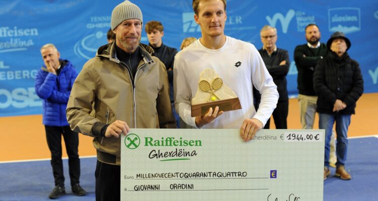 Giovanni Oradini, Raiffeisen ITF M15 Val Gardena Südtirol