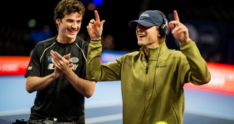 Belgian DJ Henri PFR and Zizou Bergs